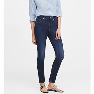 Banana Republic High-Rise Slim Ankle Jean.